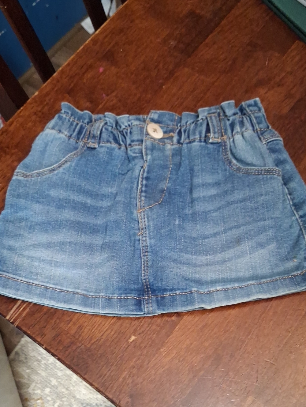 wonder nation Denim Skirt in Light Blue